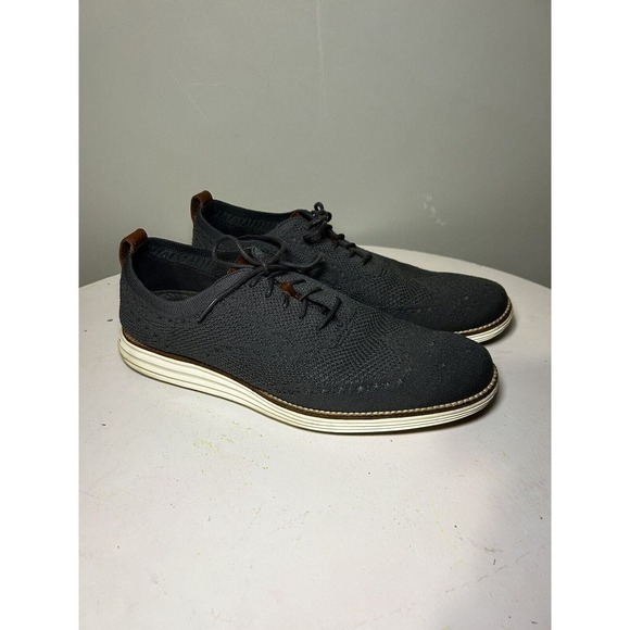 Cole Haan Original Grand Stitchlite Wingtip Knit Oxford C27960 Navy Men’s 11